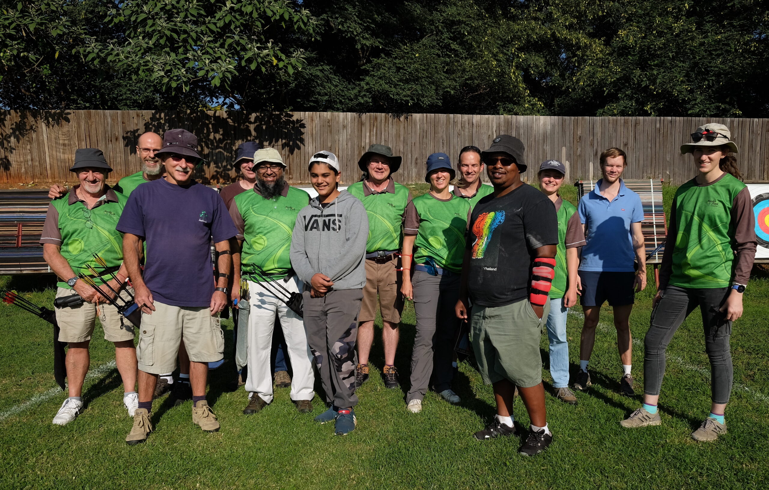 April 2023 League participants at Marks Park Archery Club, Johannesburg
